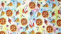 Pizza Rockets Fabric Regular Scale